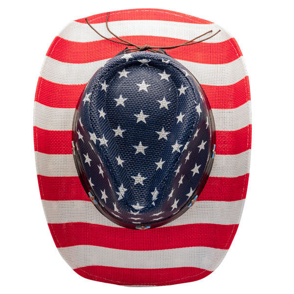 California Hat Company - American Flag Cowboy Hat